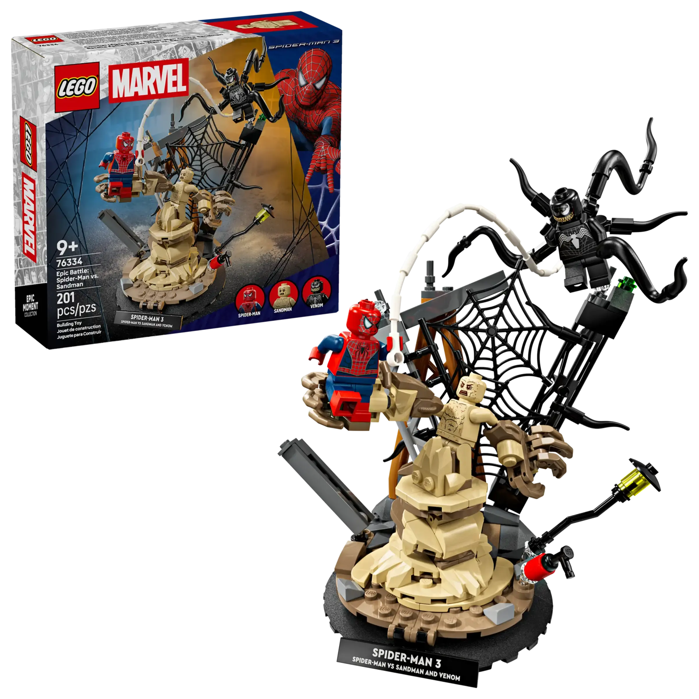 LEGO Marvel 76334 - Epic Battle: Spider-Man vs. Sandman