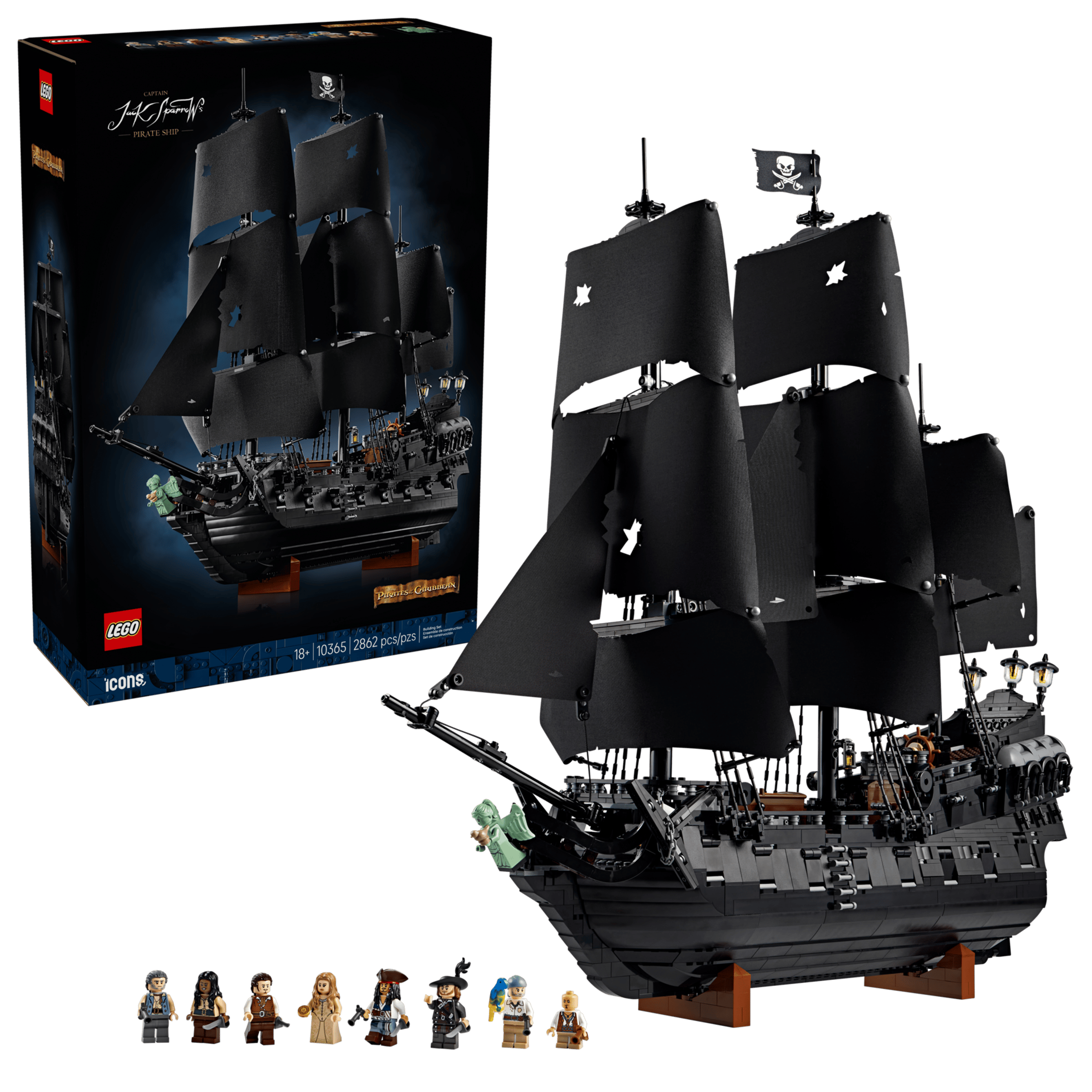 LEGO 10365 Icons - Captain Jack Sparrow's Pirate Ship