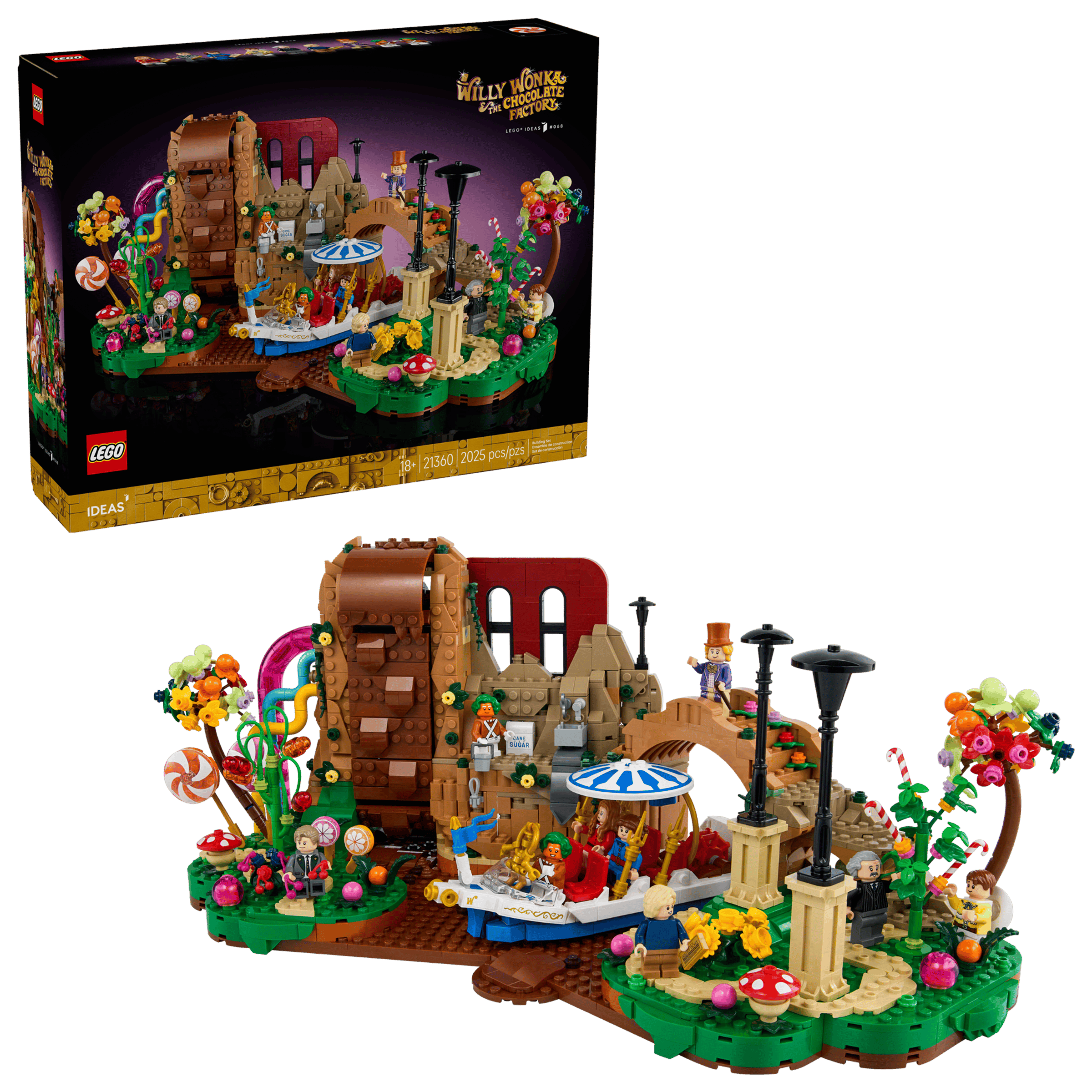 LEGO 21360 Ideas - Willy Wonka & the Chocolate Factory