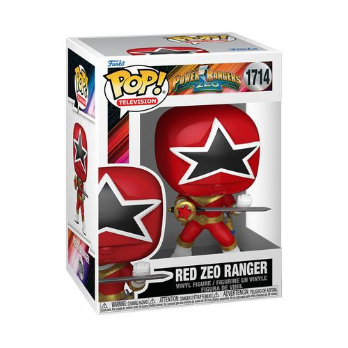 Thumbnail: Power Rangers Turbo - Red Zeo Ranger Funko POP! No. 1714