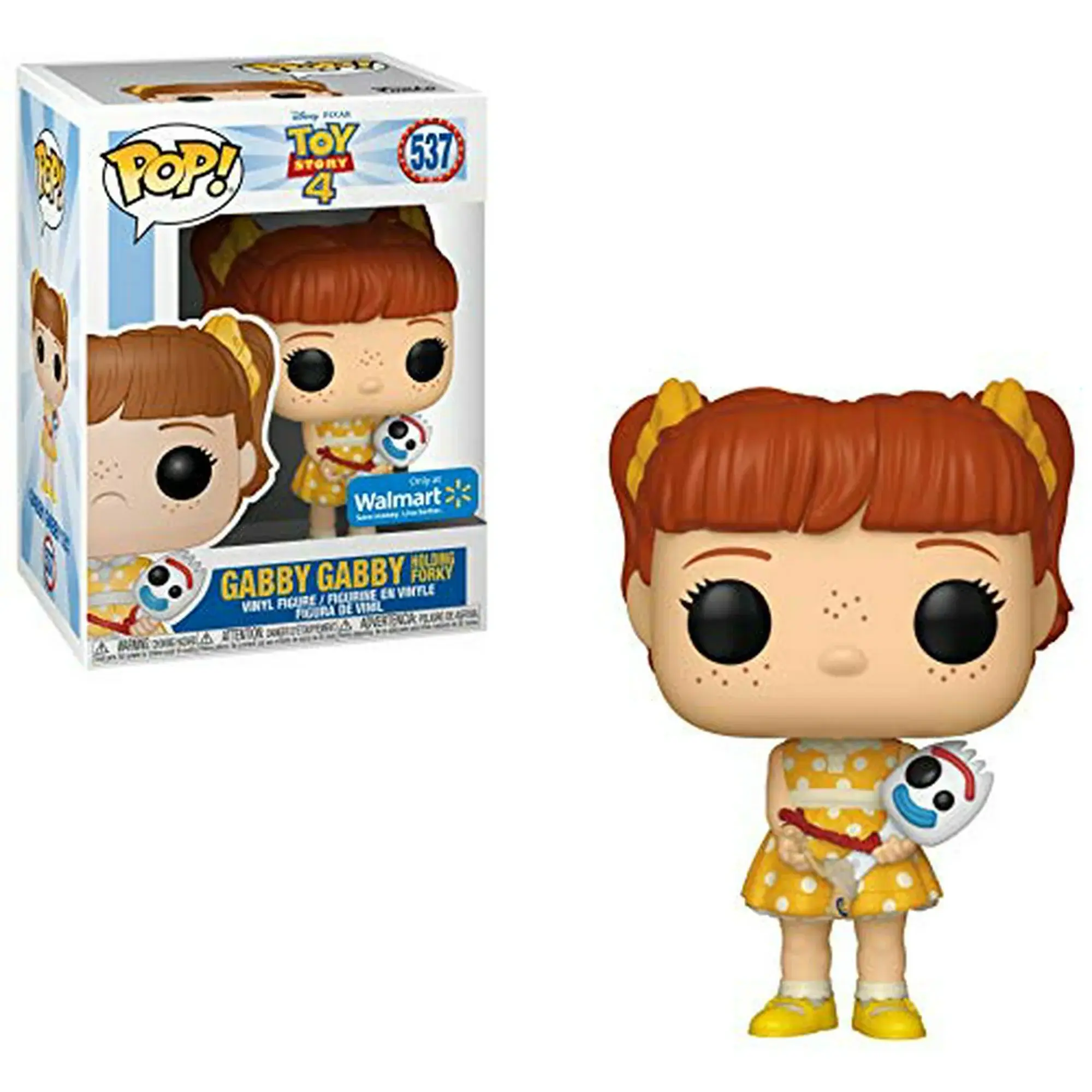Toy Story 4 - Gabby Gabby with Forky Special Edition Sticker Funko POP! No. 537