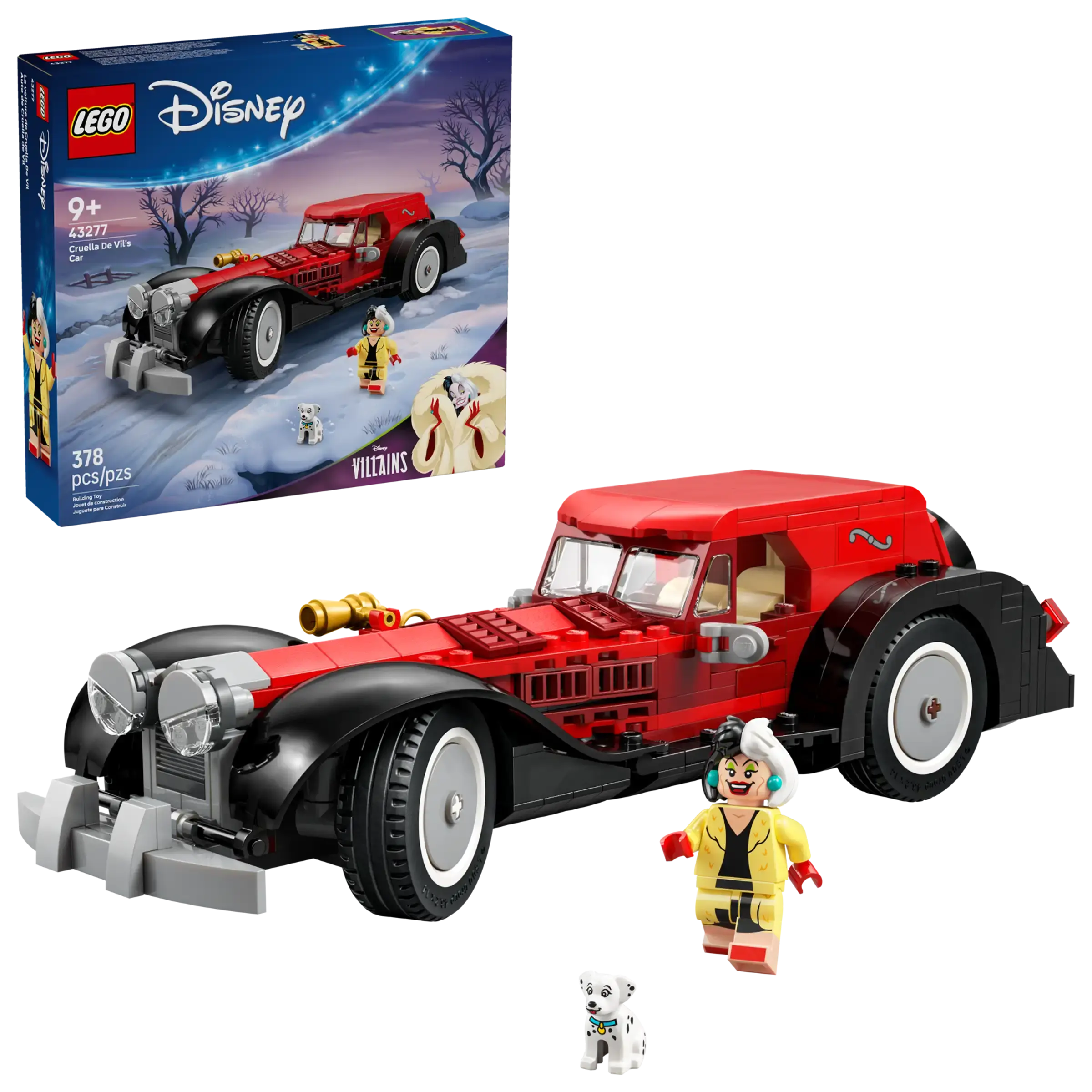 LEGO Disney 43277 - Cruella De Vil's Car