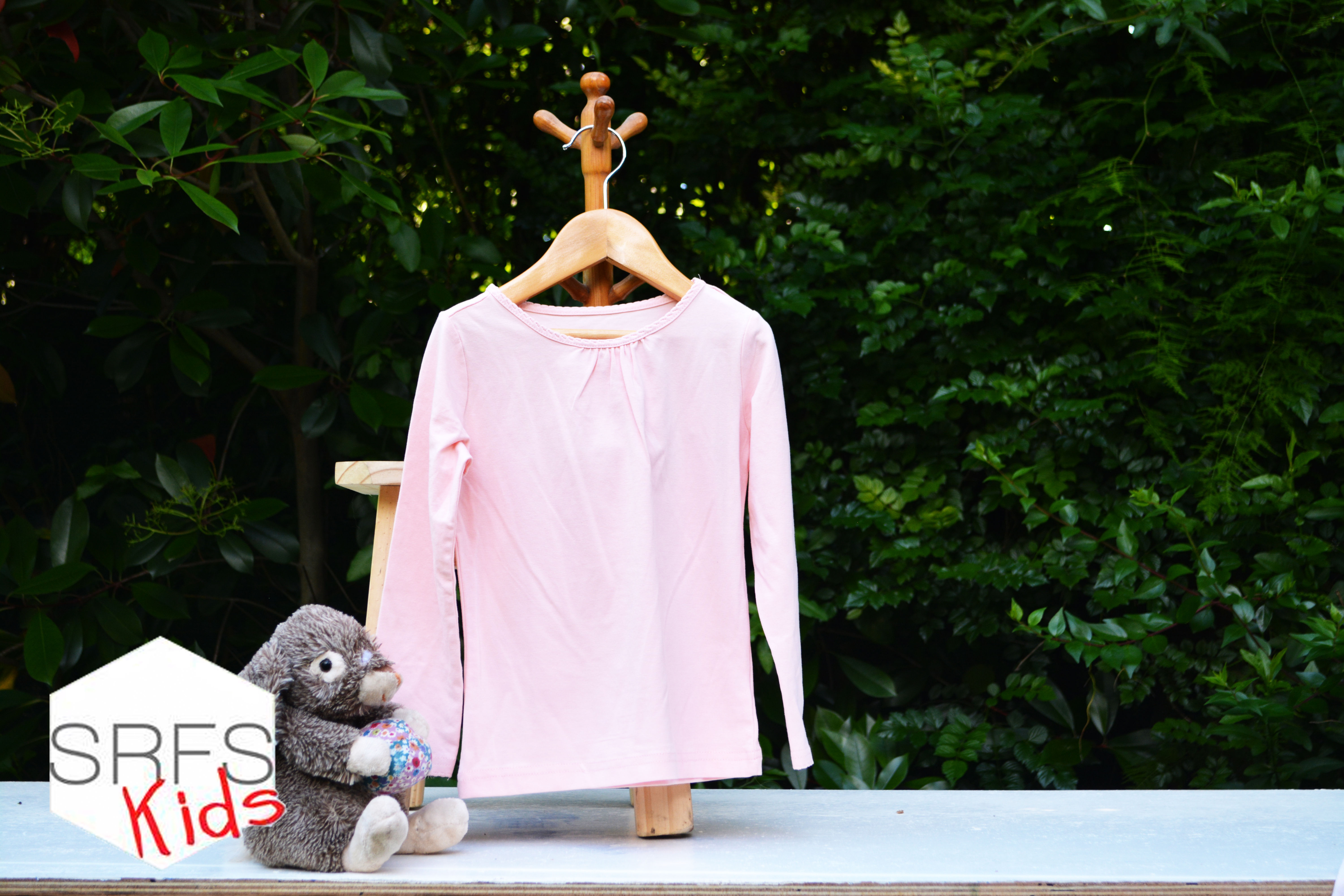 ▵Remera rosa T. 3/4 ▵