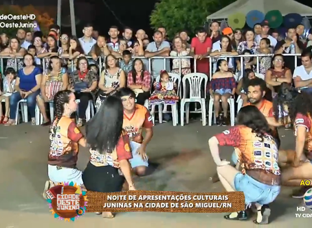 CIDADE OESTE JUNINA DIA 22/06/2019