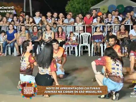 CIDADE OESTE JUNINA DIA 22/06/2019