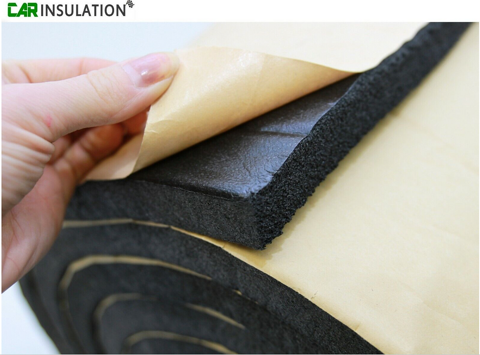 Thumbnail: 20mm Van Insulation Adhesive Closed Cell Foam Insulation Sound Proofing