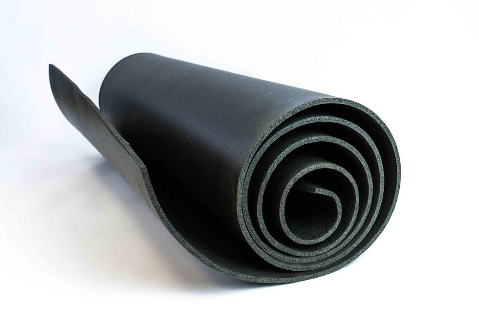 Thumbnail: 11mm Car Sound Proofing Closed Cell Polyethylene Foam Insulation Van Heat PE