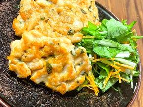 鶏むね肉と大葉のゴロゴロ焼き