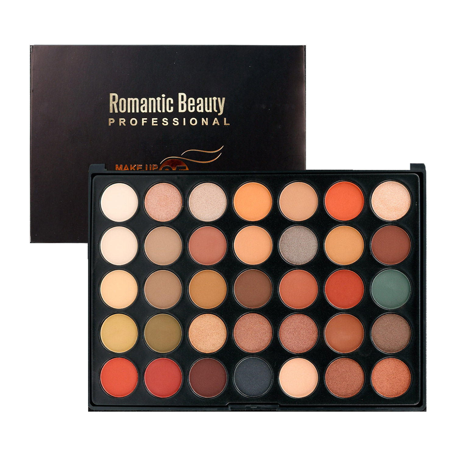 Romantic Professional 3D 63 Colours EyeShadow Pallette