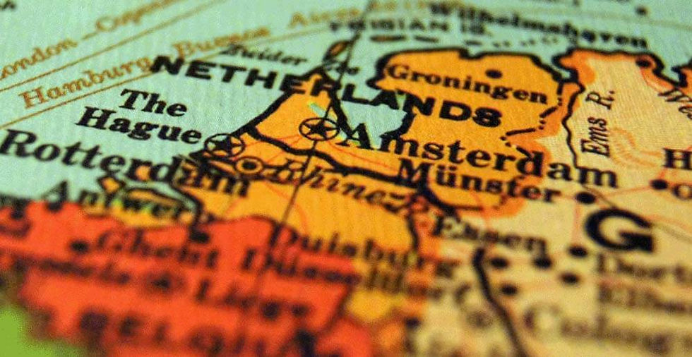 The Netherlands - Central Location WIthin Europe