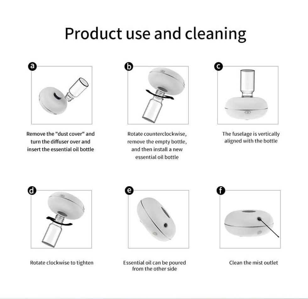 Miniatura: Waterless Portable Mini Diffuser!