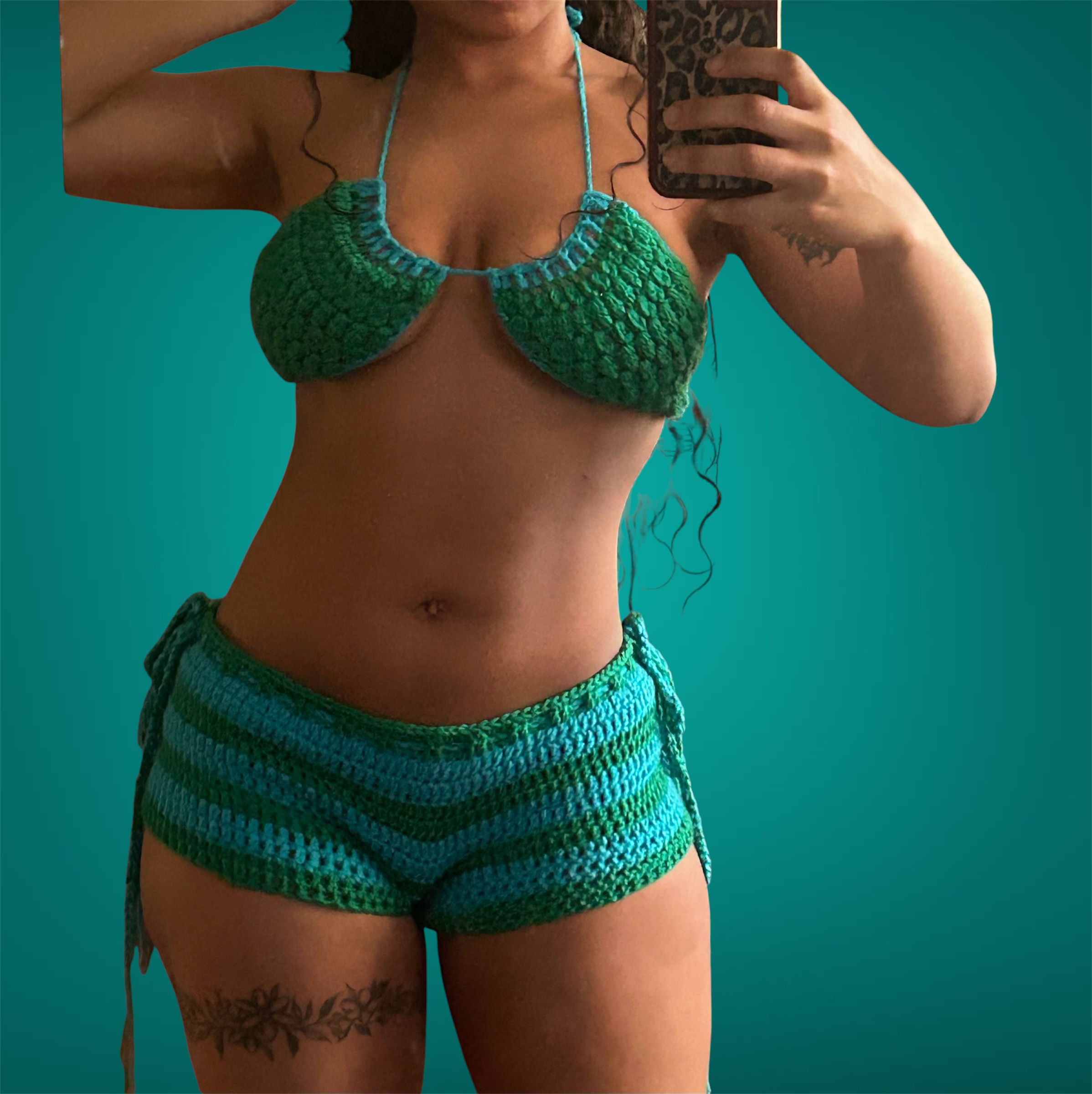 “Gigi” Bikini Set 💚💙