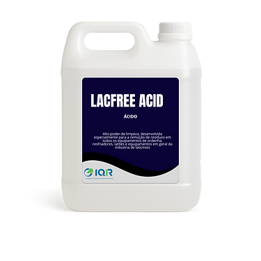 Formulado para limpeza pesada em ambientes da indústria láctea, o LACFREE ACID remove com eficiência resíduos minerais de equipamentos de ordenha, tanques de resfriamento e utensílios. Sua fórmula ácida concentrada oferece alto poder de desincrustação com segurança e rendimento.