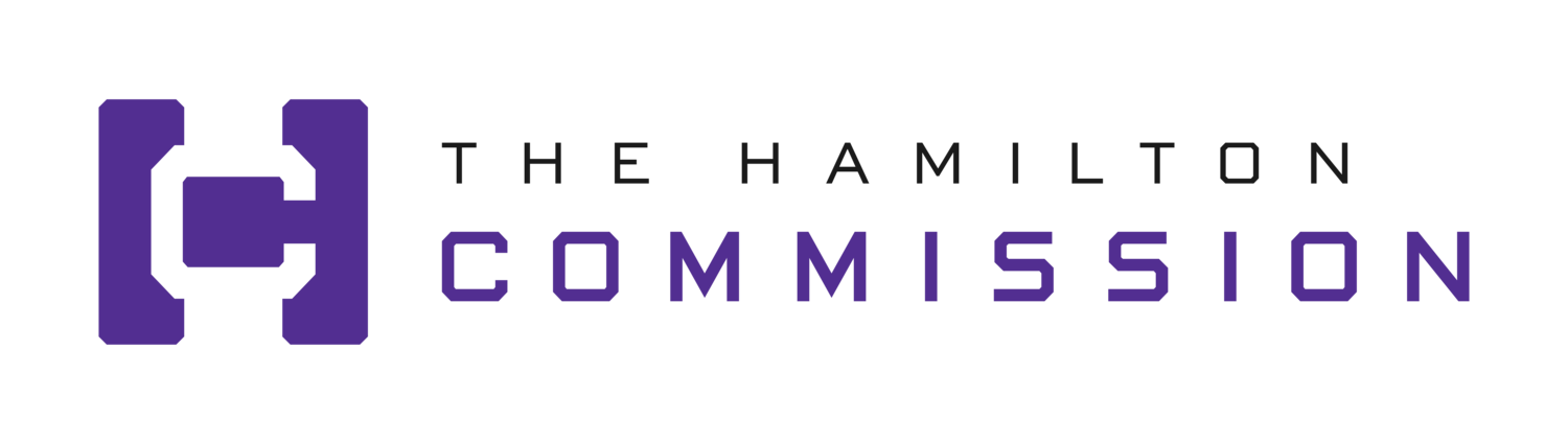 The Hamilton Commission logo — the organisation that featured Wavey Dynamics as a diversity case study in their motorsport report