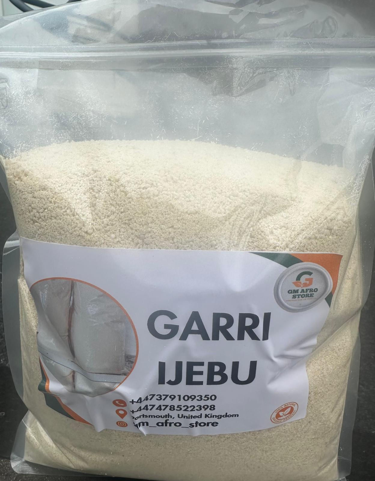 Correct Ijebu Garri