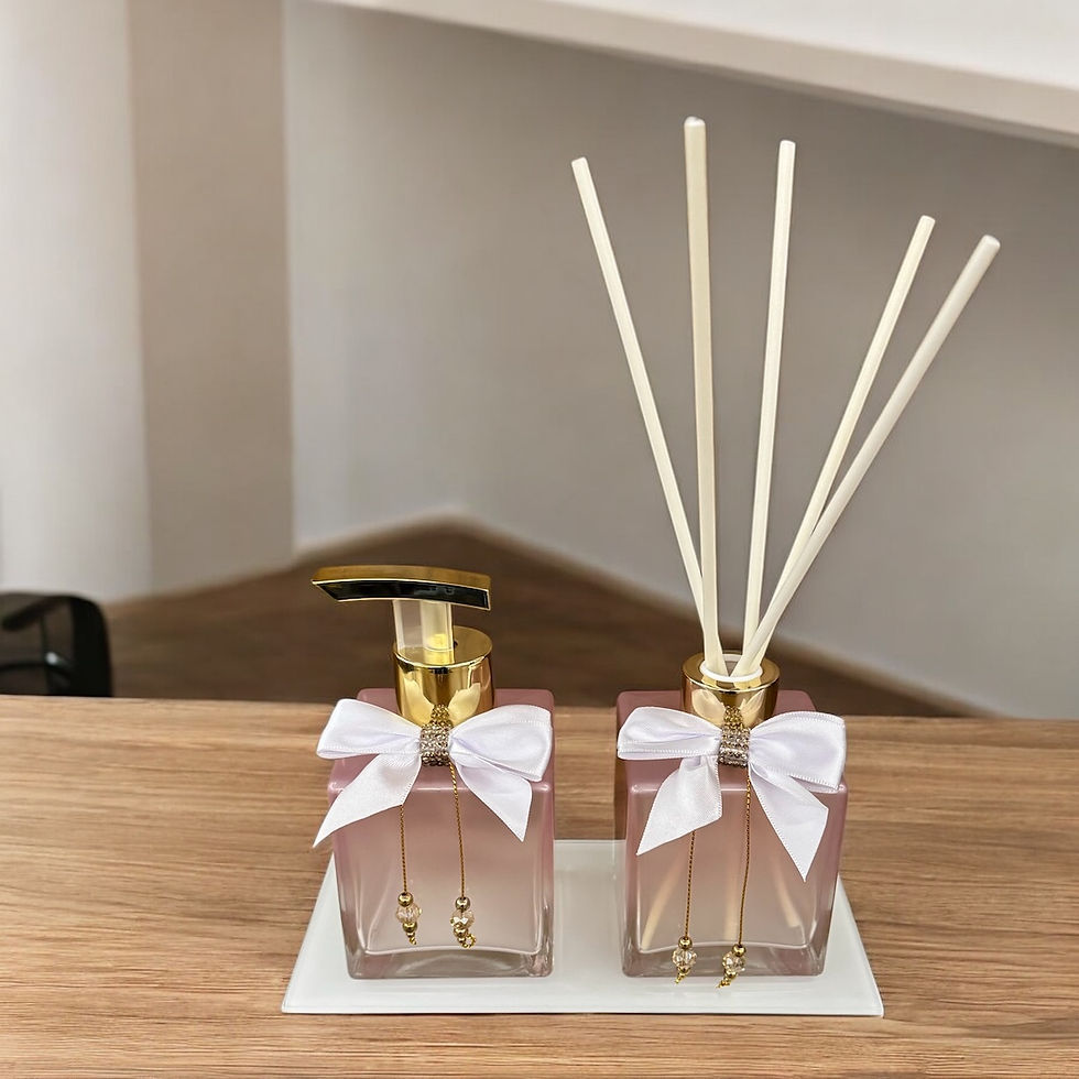 Miniatura: Kits Sabonete Liquido e difusor Flor