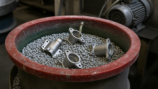 burattatura vibratura pressofusione