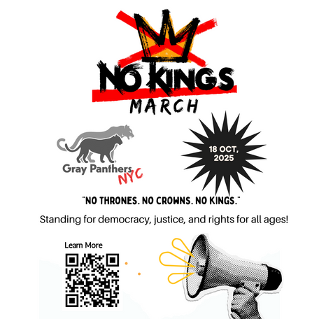 Join the No Kings March — October 18, 2025 | NYC 