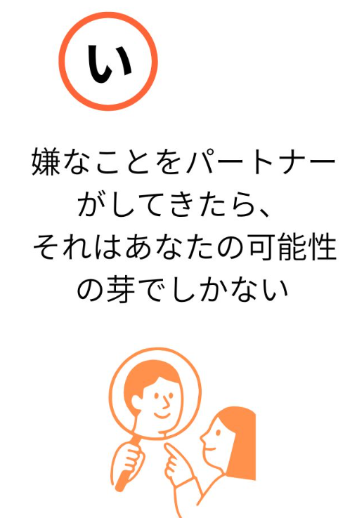 嫌なことをパートナーがしてきたなら、それはあなたの可能性の芽でしかない