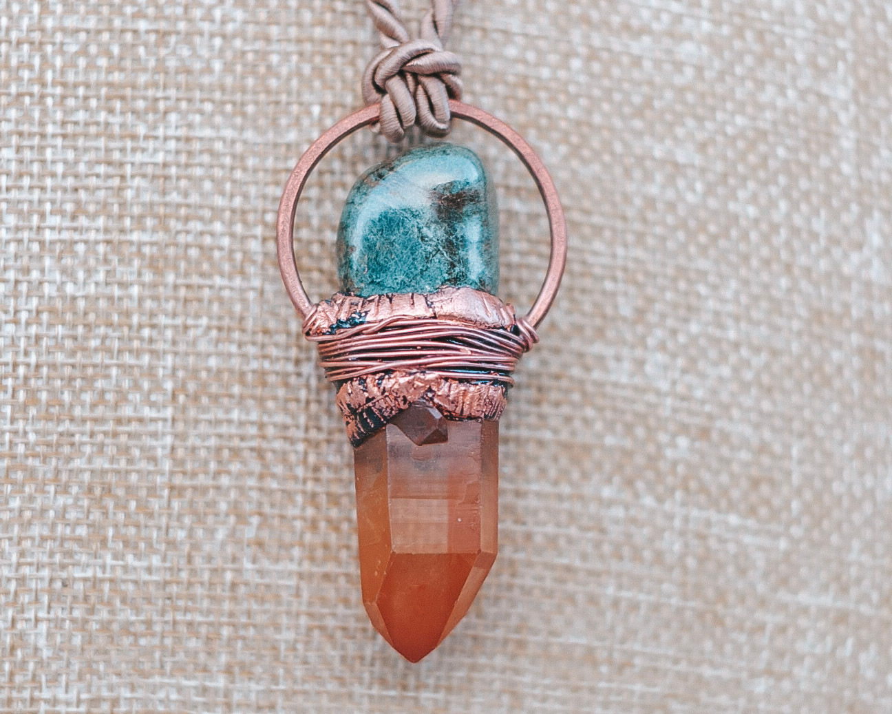 Pietersite & Tangerine Quartz