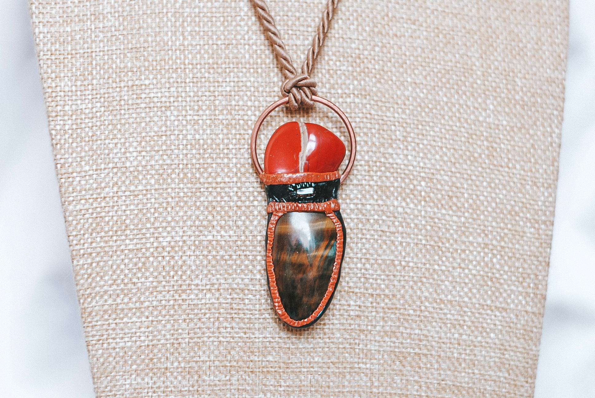 Red Jasper, Carnelian & Tiger's Eye
