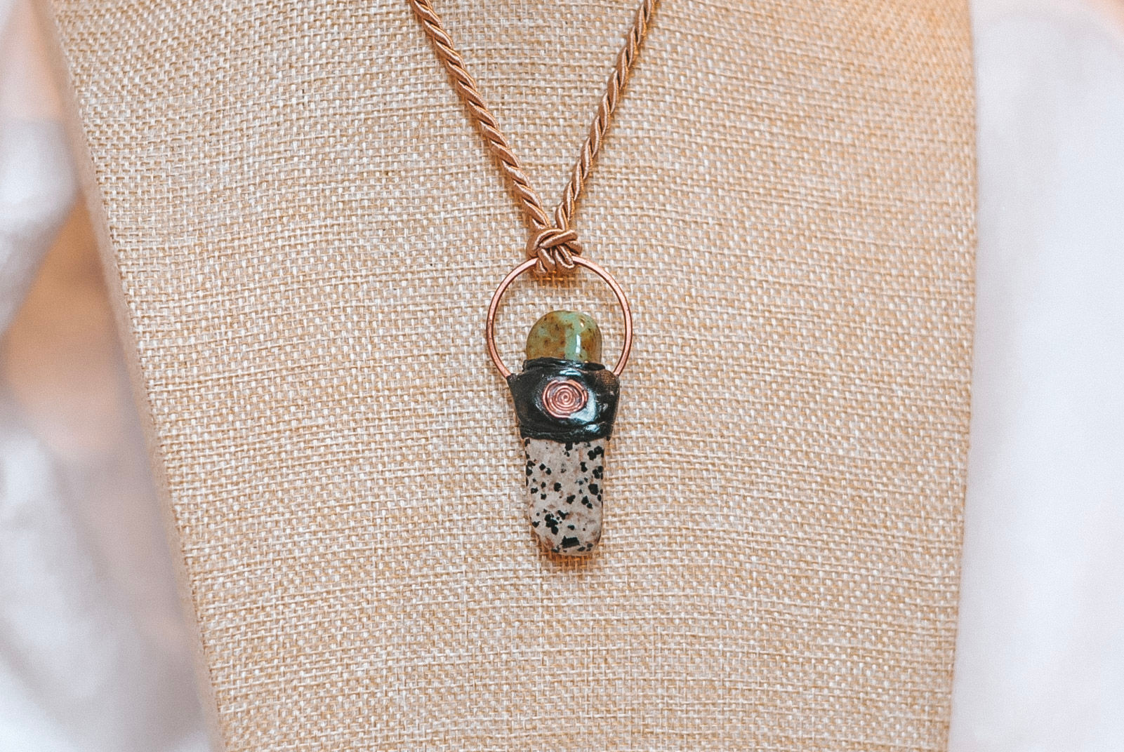 Peruvian Opal & Dalmatian Jasper