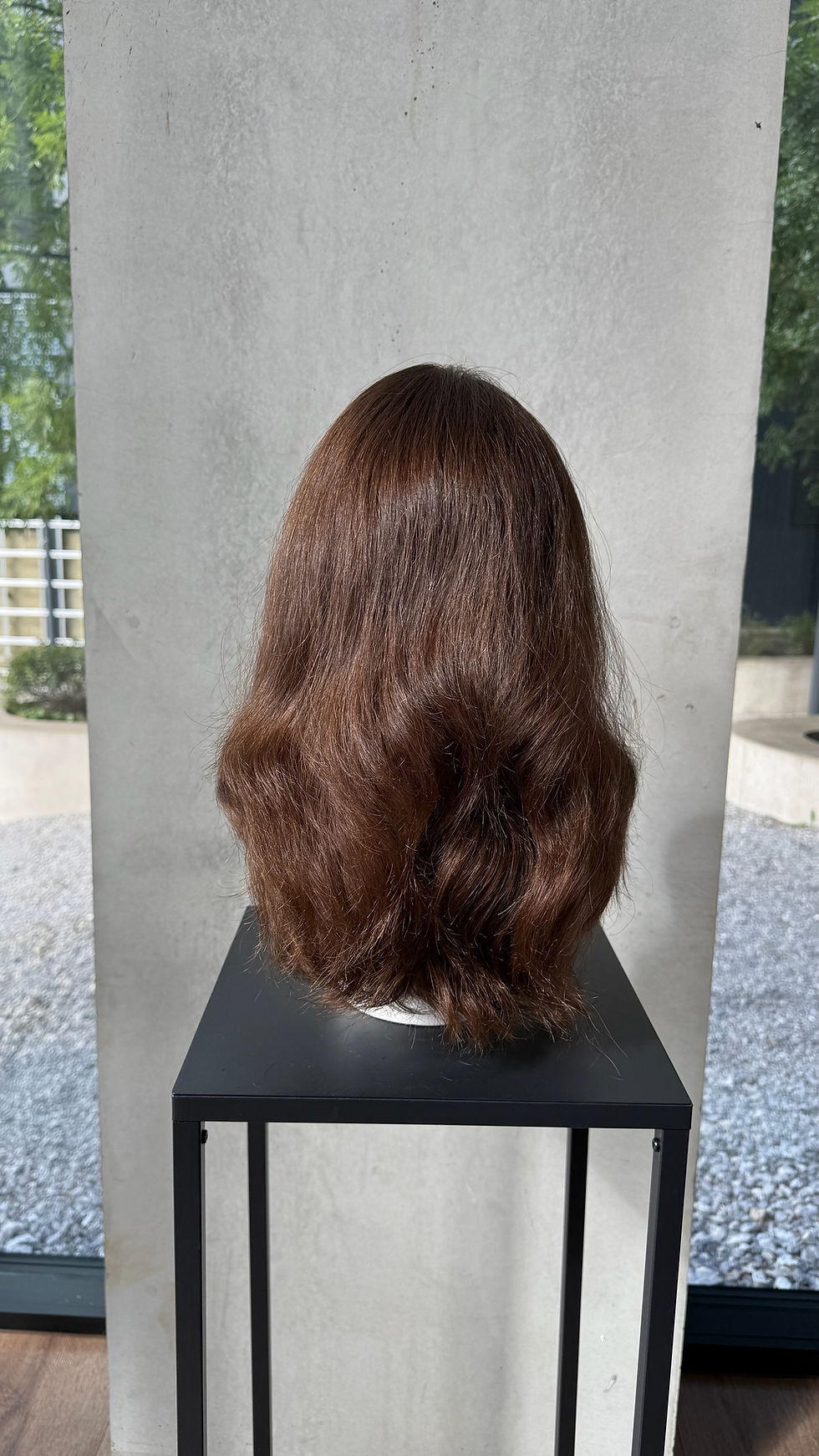 Miniaturbild: Perücke | Slavic | Dunkel braun | 30 cm | Silk Top | Virgin slavisches Haar