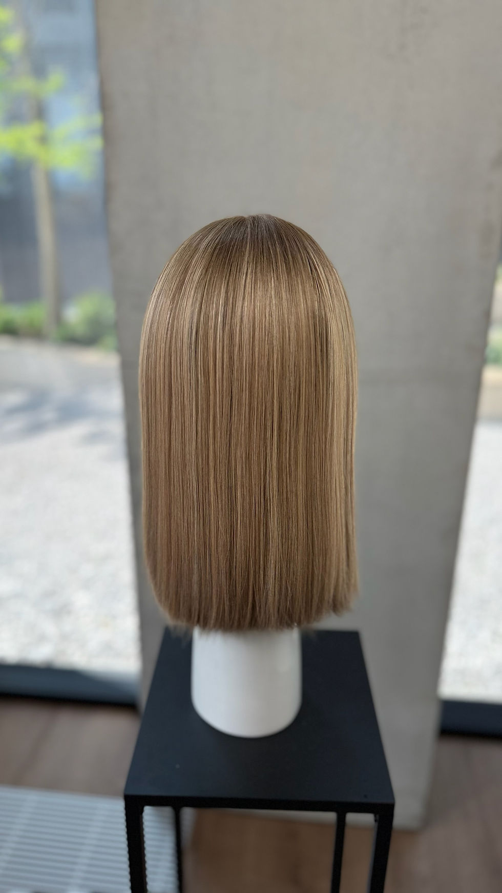 Miniaturbild: Perücke | Alice | Warm Dunkelblond |  25-40 cm | Lace Top Euro Lux 