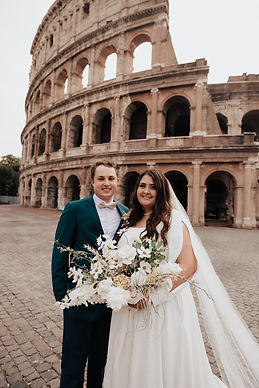 Bridals at the Rome Colosseum