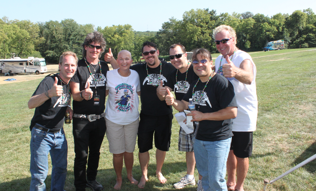 Kiers with the Band