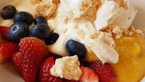 Smashed Meringues with Lemon Curd & Berries