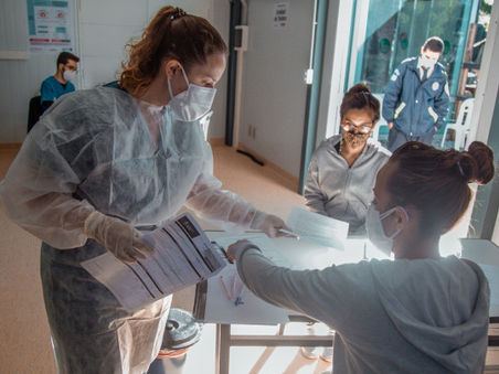 La Unidad de Testeo del hospital municipal ya realizó más de 2.600 hisopados