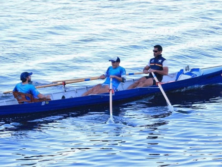 El “Chino” Canteros se subió al podio de la general en la regata “Vuelta al Lago”
