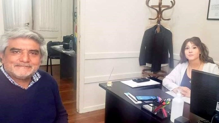 Alonso y el ministro Walter Correa analizaron distintas iniciativas en beneficio de los trabajadores