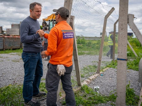 Las Acacias: el Intendente anunció el inicio de la segunda etapa de la red cloacal