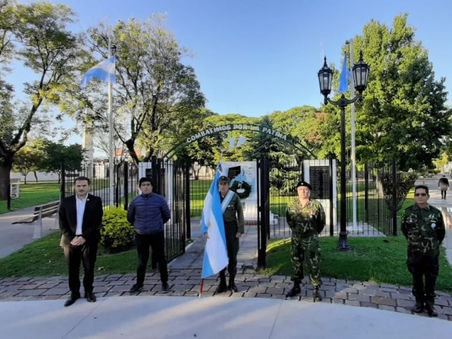 El Municipio homenajeó a los veteranos en el 38 aniversario de la Gesta de Malvinas