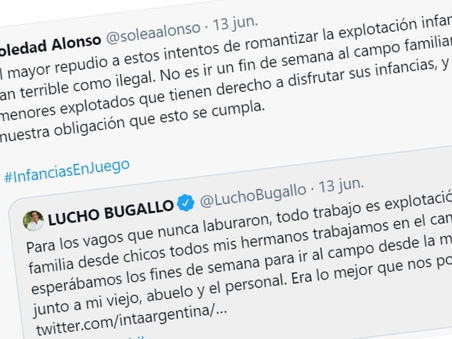 Fuerte repudio de Alonso a las declaraciones de un diputado que defendió la explotación infantil