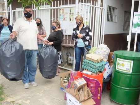 Inauguran un nuevo Punto Verde en el barrio Dallera 