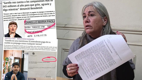 Paola Garello: “Por más que pretendan asustarnos, a mí nadie de esta gente me da miedo”