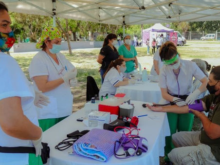 Con una amplia convocatoria, se realizó la Campaña por el Día Mundial de Diabetes