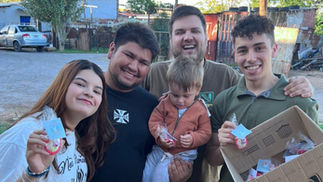 La Juventud Radical llevó adelante una actividad solidaria en el barrio Dignidad