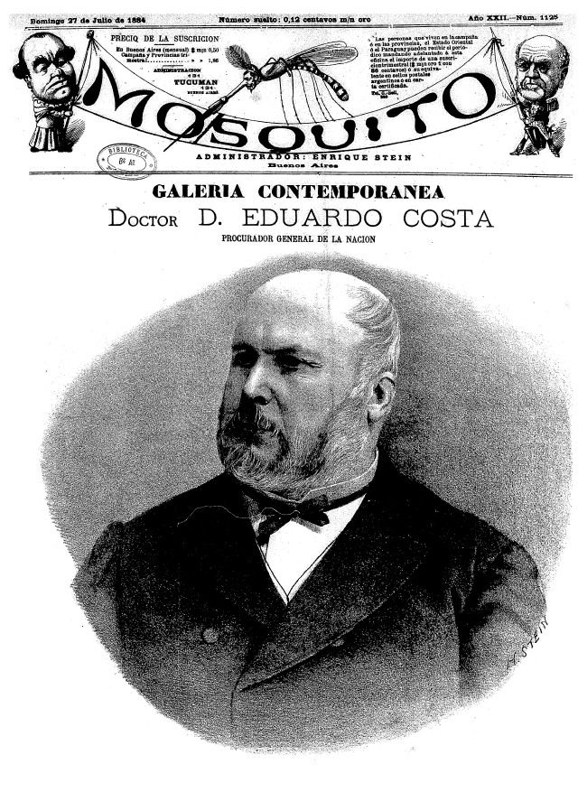 Tapa El Mosquito 1888
