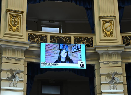 Soledad Alonso sumó dos Proyectos de Ley aprobados en Cámara de Diputados