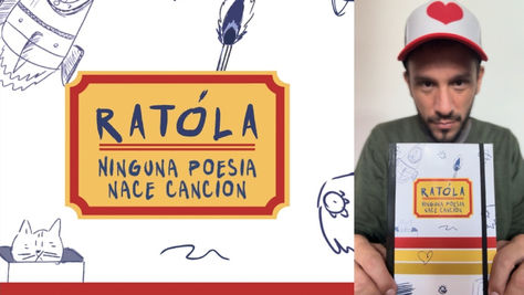 Ratola presenta “Ninguna Poesía Nace Canción”, su primer libro