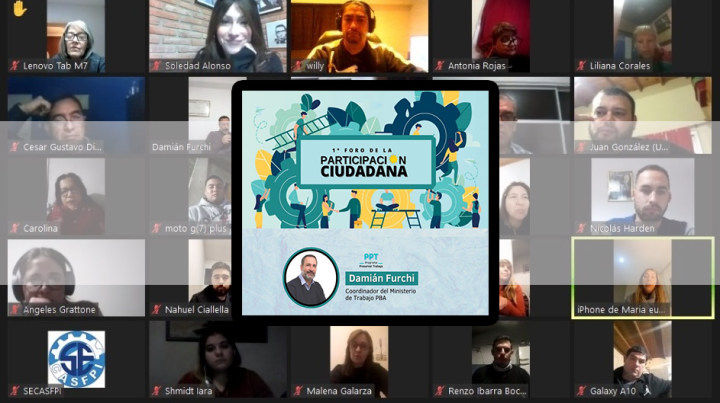 El Primer Foro de Participación Ciudadana tuvo como invitado al Dr. Damián Furchi