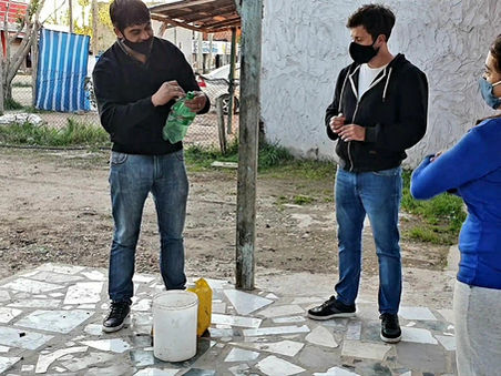 Capacitan sobre separación de plástico para reciclar