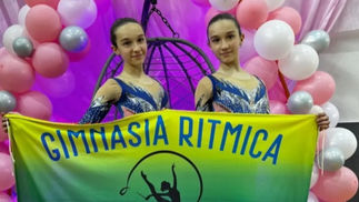 Rítmica: gimnastas del Club Ciudad se coronaron subcampeonas nacionales