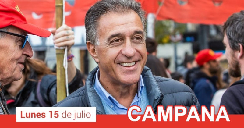Nestor Pitrola estará el lunes en Campana