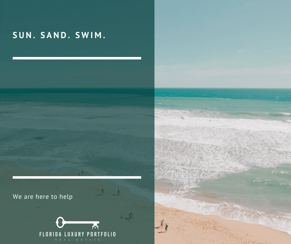 Beach Photo Quote Simple Facebook Post.gif