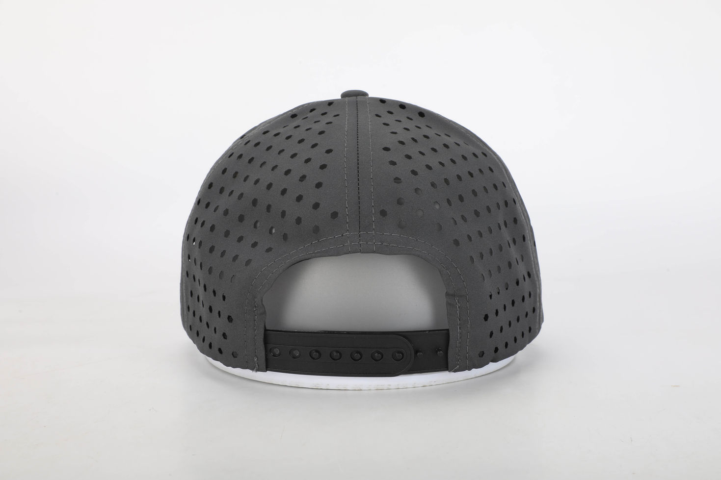 Deaths Adversary Hat — 6-panel, ventilated, water-resistant outdoor hat with leather Blacksand tactical logo.